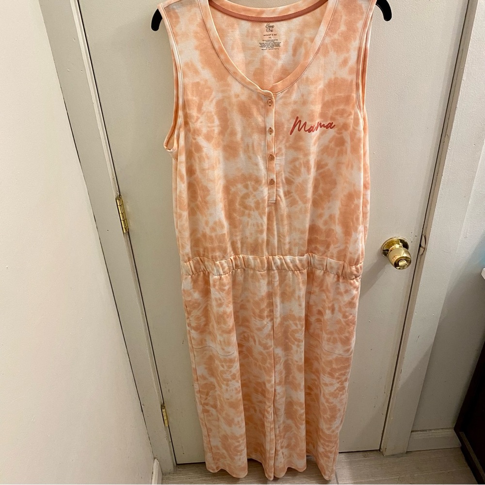 Sleep Chic Mommy & Me pj jumpsuit Size XXL